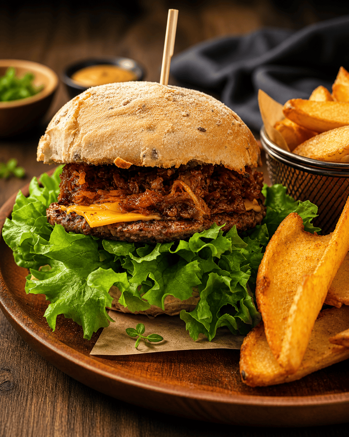 pulled Pork Burger 