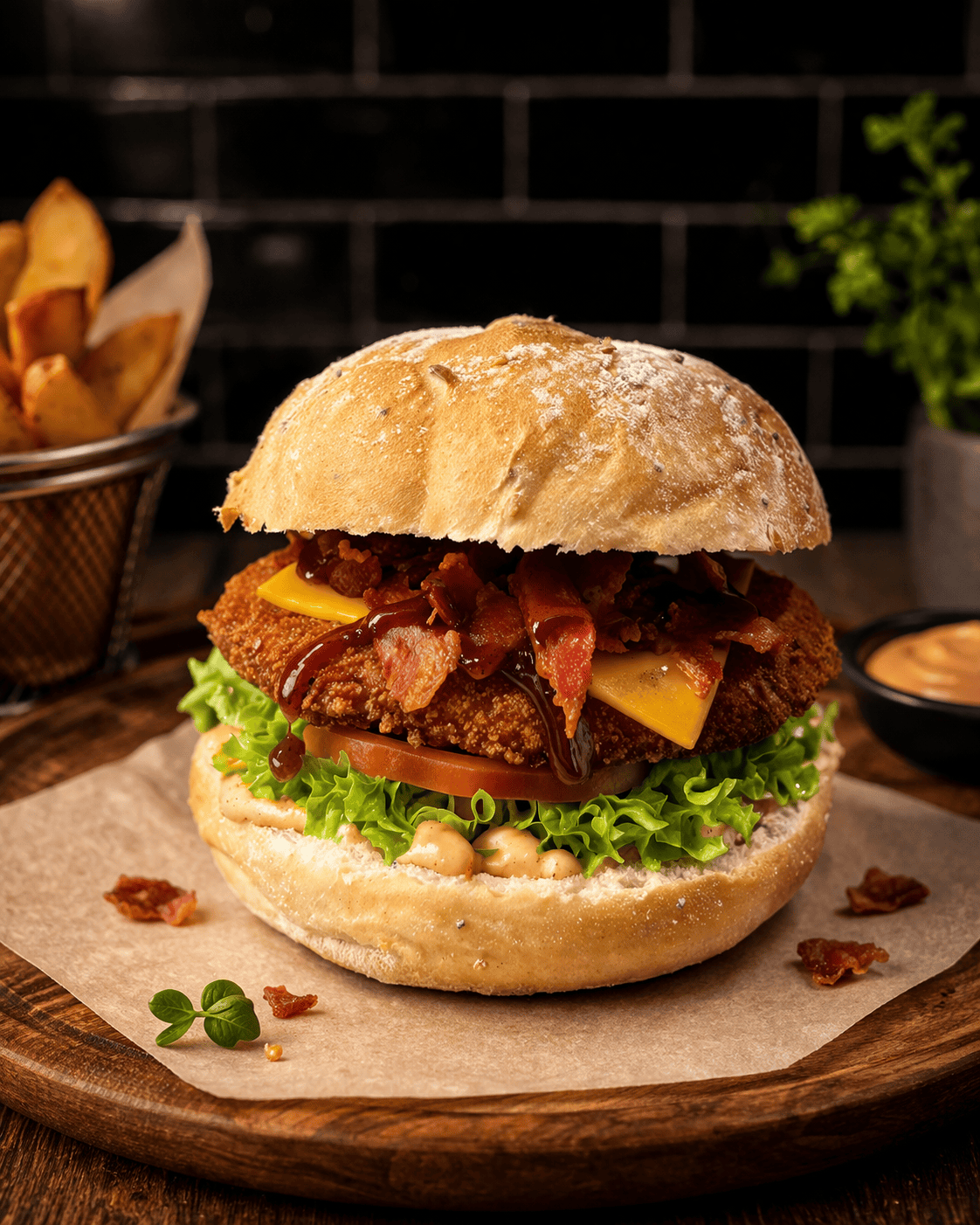 Chicken Bacon Burger